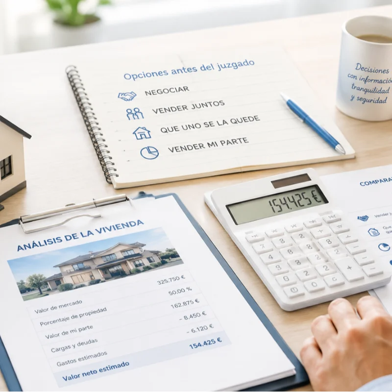 Análisis económico y patrimonial de una vivienda en copropiedad para valorar las distintas opciones antes de actuar