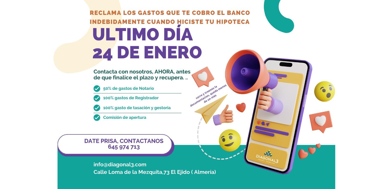 Recupera tus Gastos Hipotecarios: ¡Actúa antes del 24 de enero de 2024!